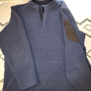 Exofficio Men's Dark Blue Crewneck Sweater